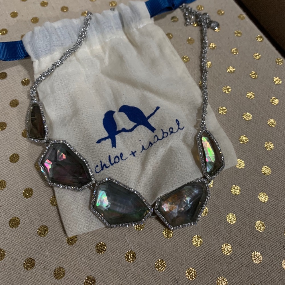 Into the Woods collar necklace